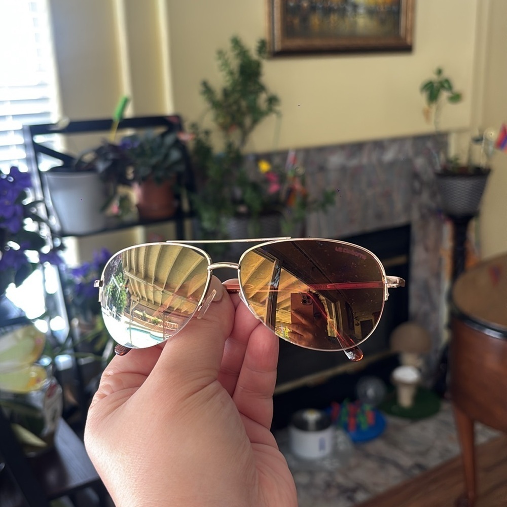 Liz Claiborne Elegant Brown Sunglasses